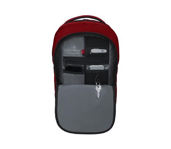 Victorinox VX Sport EVO Compact Backpack in Red — interior view