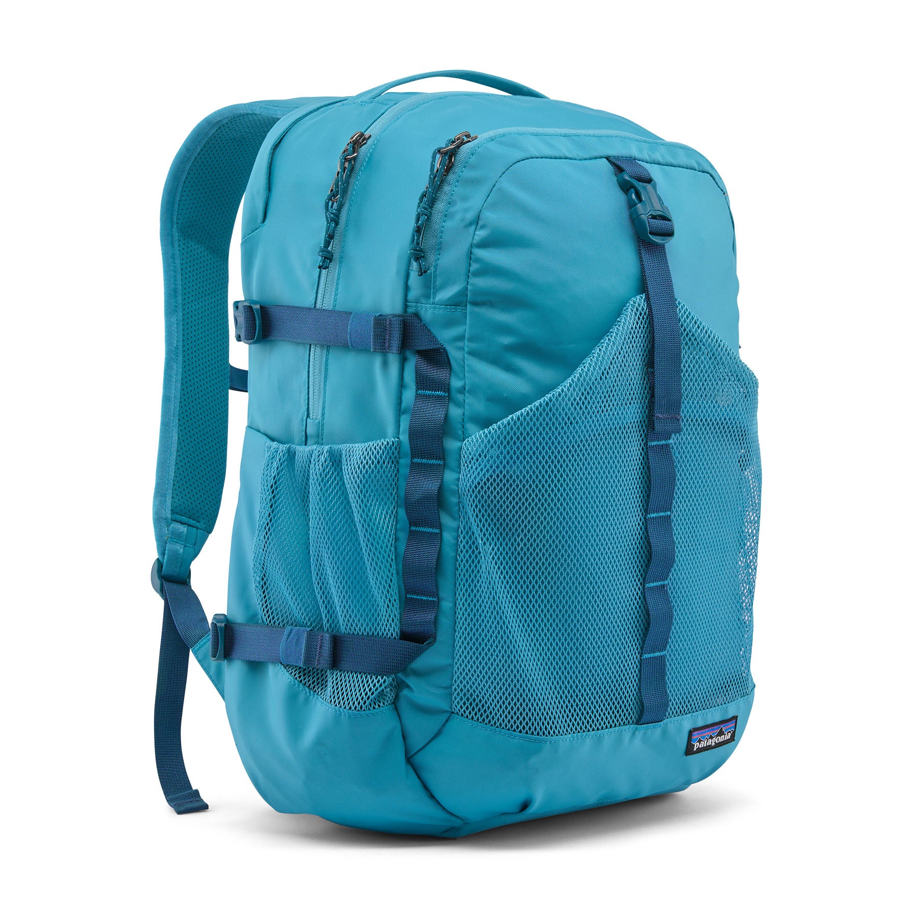 Patagonia Refugio Daypack 30L in Mako Blue — front view # color_Mako Blue