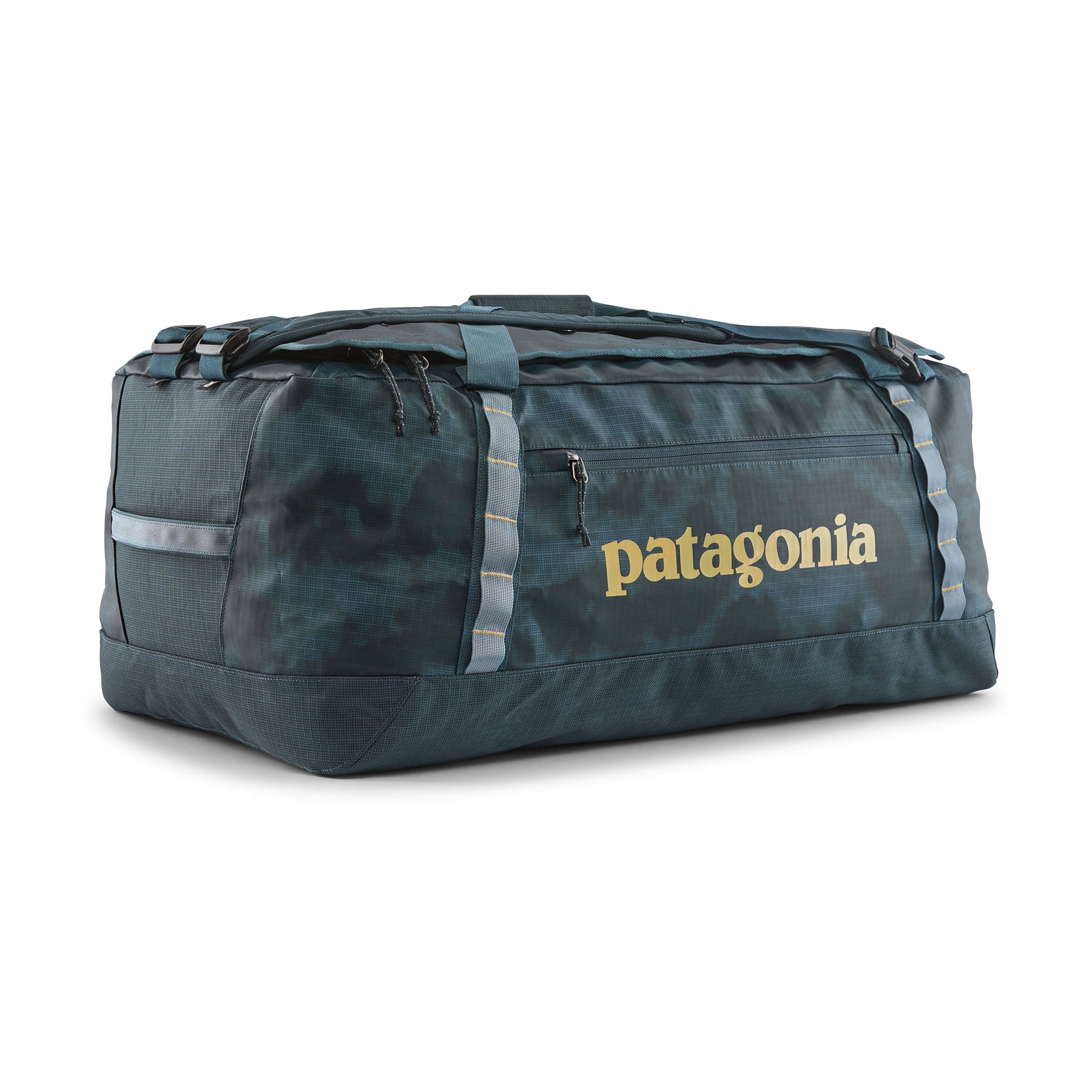 Patagonia Black Hole Duffel 70L in Sastrugi: Summit Blue — front view # color_Sastrugi: Summit Blue