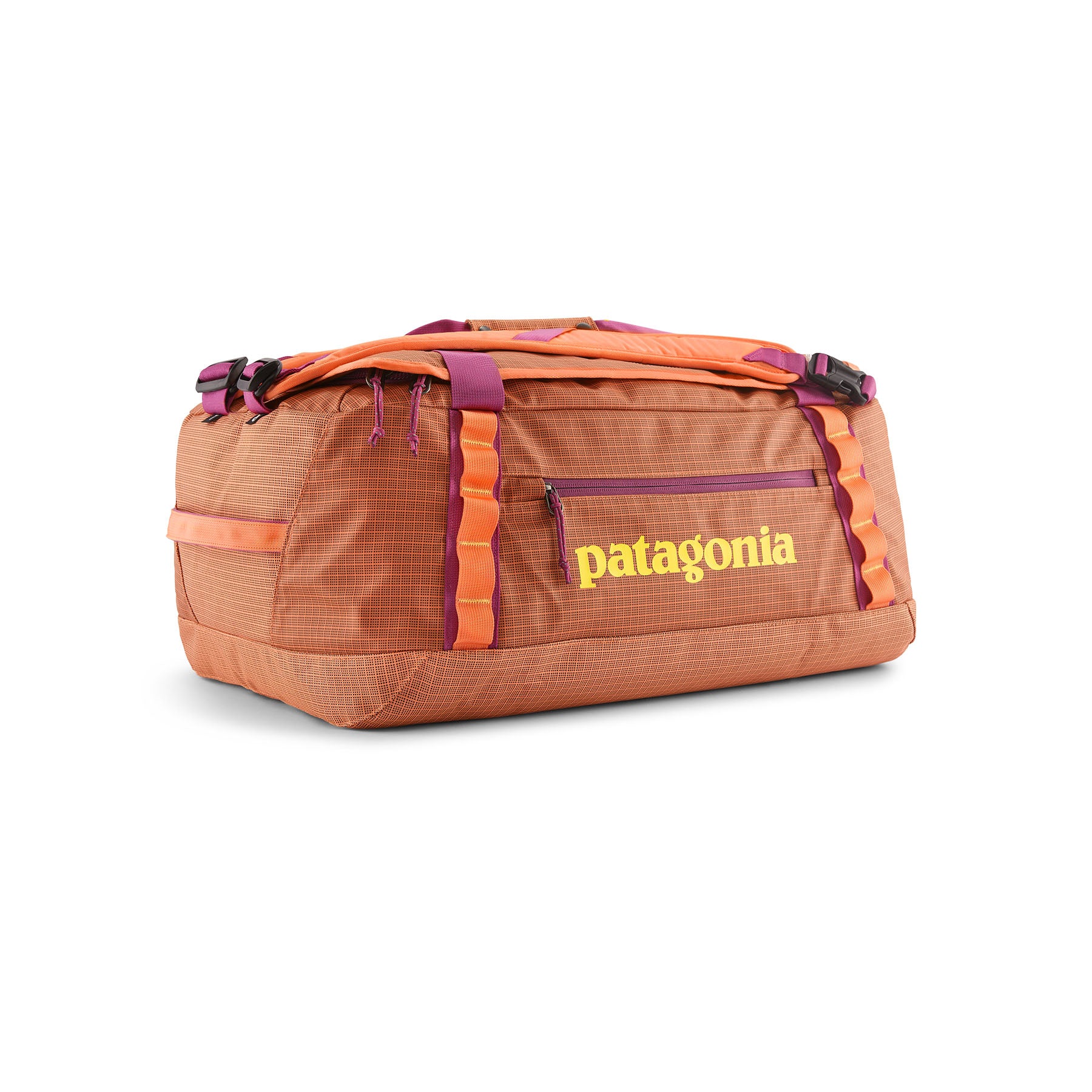 Patagonia Black Hole Duffel 40L in Peach Sherbet — front view # color_Peach Sherbet