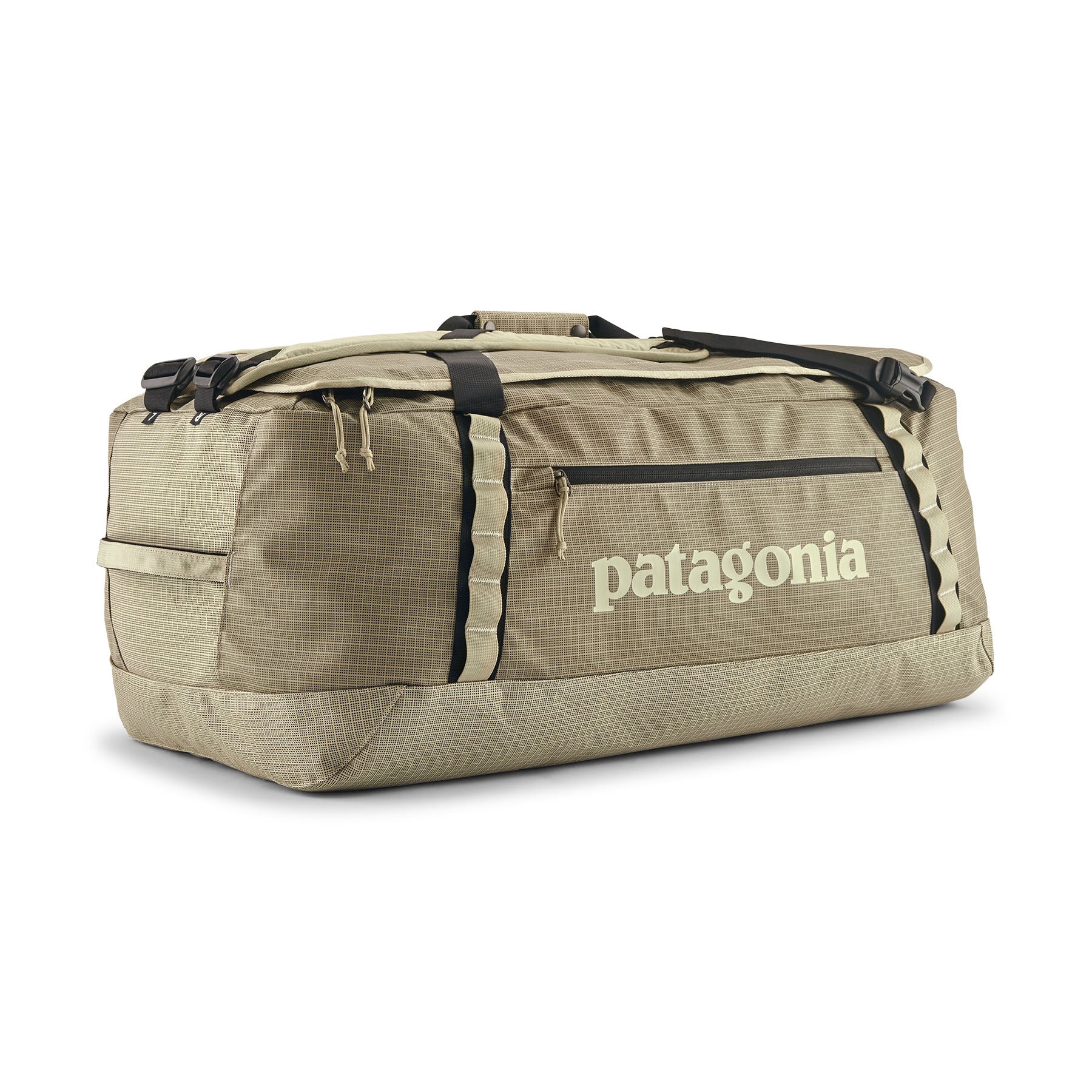Patagonia Black Hole Duffel 70L in Weathered Stone — front view # color_Weathered Stone