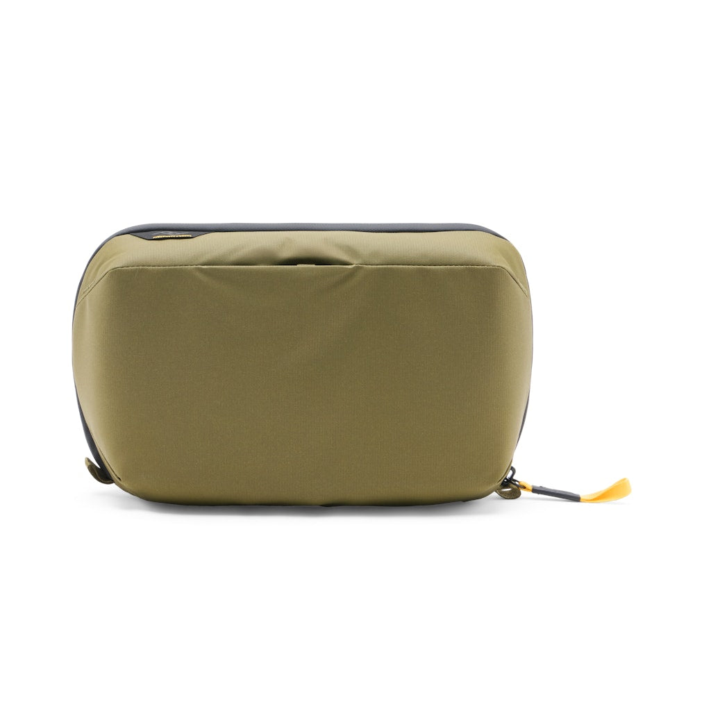 Peak Design Wash Pouch in Kelp — front view # color_Kelp