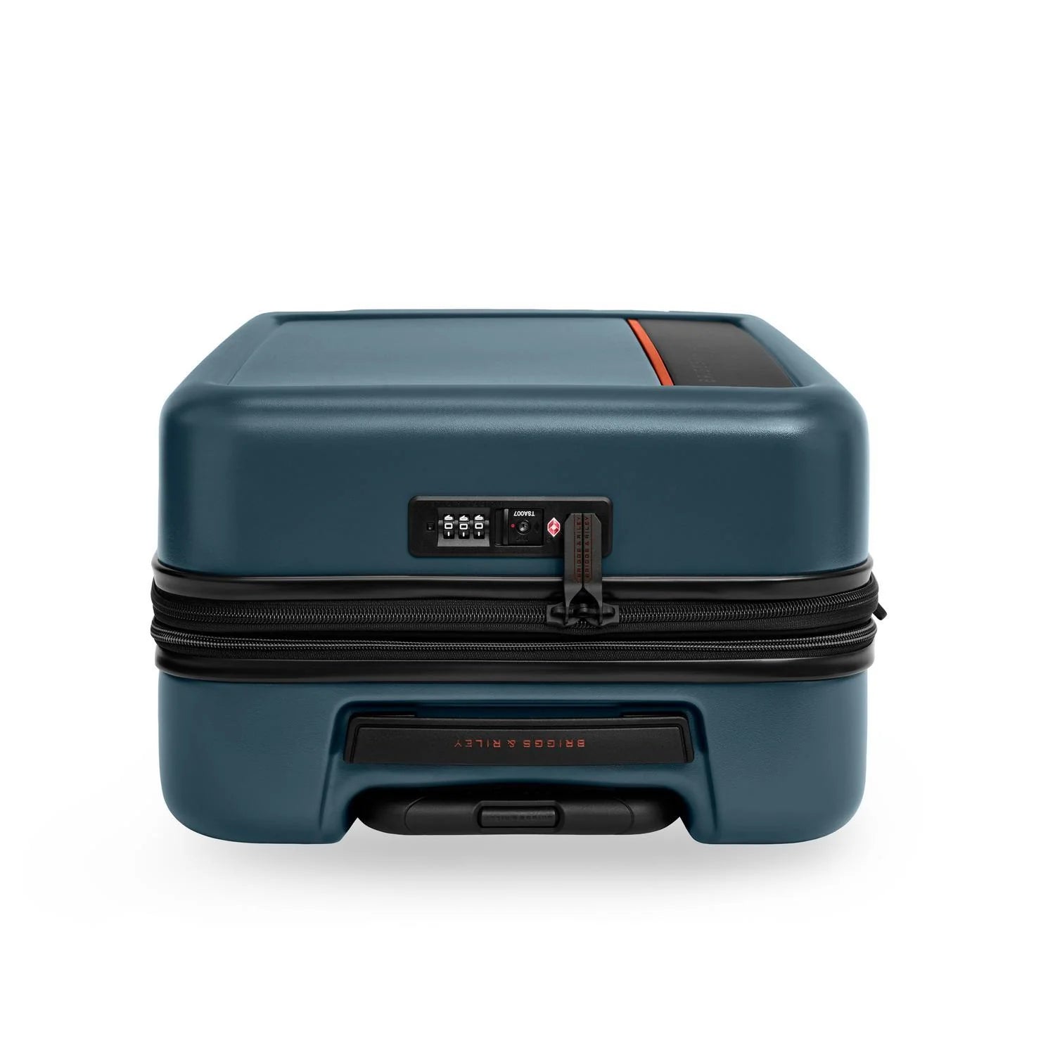 Briggs & Riley ZDX Essential 22" Hardside Carry-On Expandable Spinner in Ocean — top view # color_Ocean