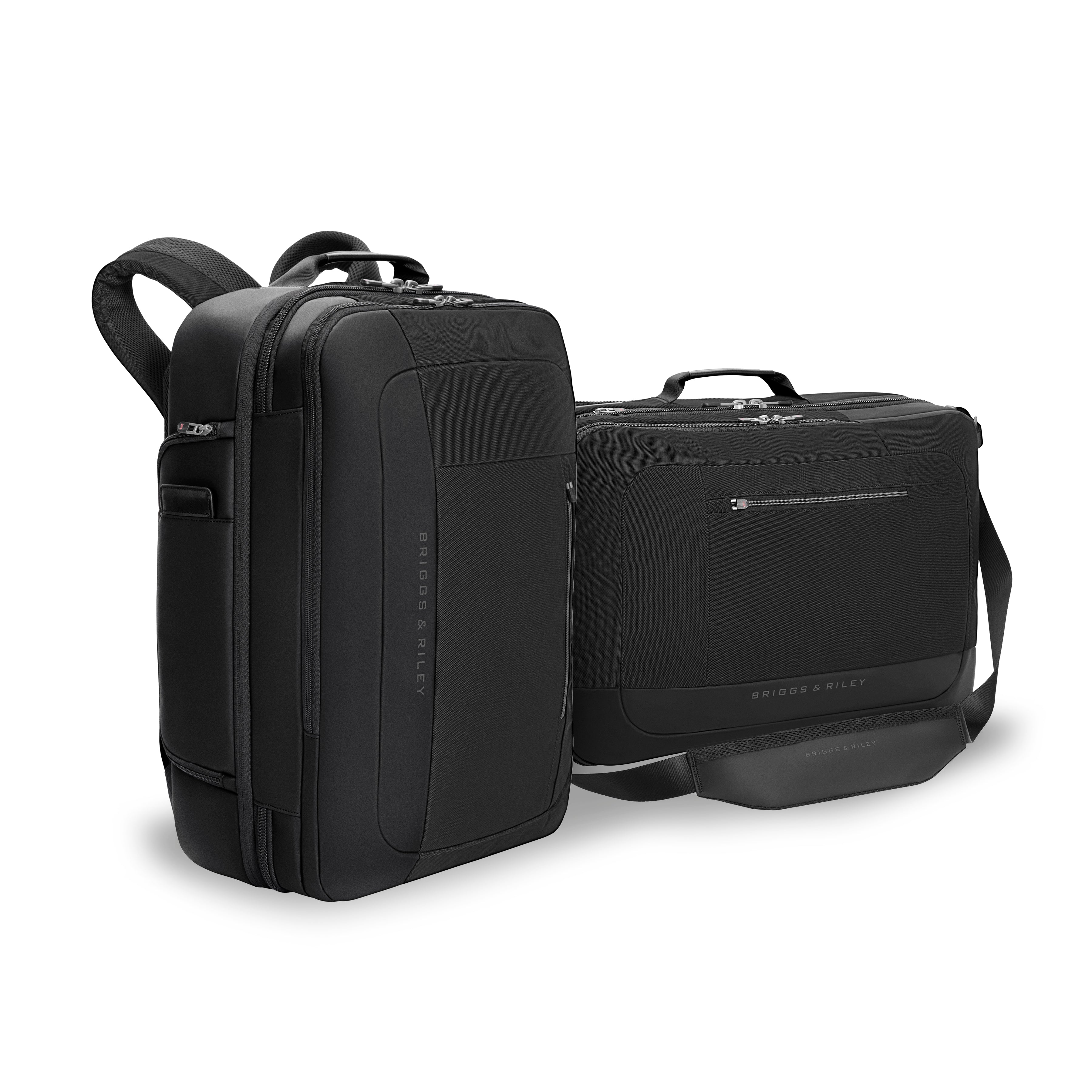 Briggs & Riley ZDX Large Convertible Backpack Duffle - Black