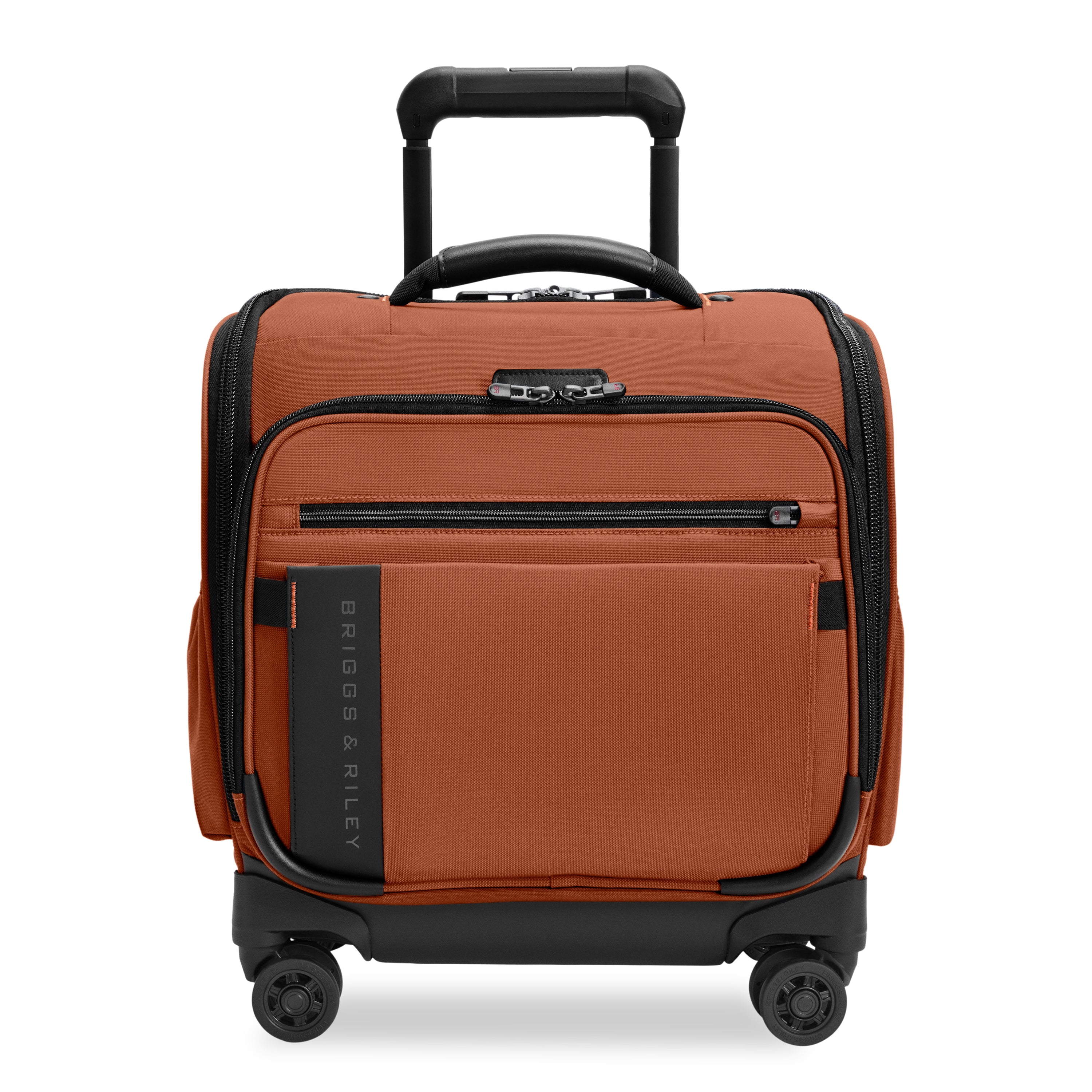 Briggs & Riley ZDX Cabin Spinner in Canyon — front view # color_Canyon