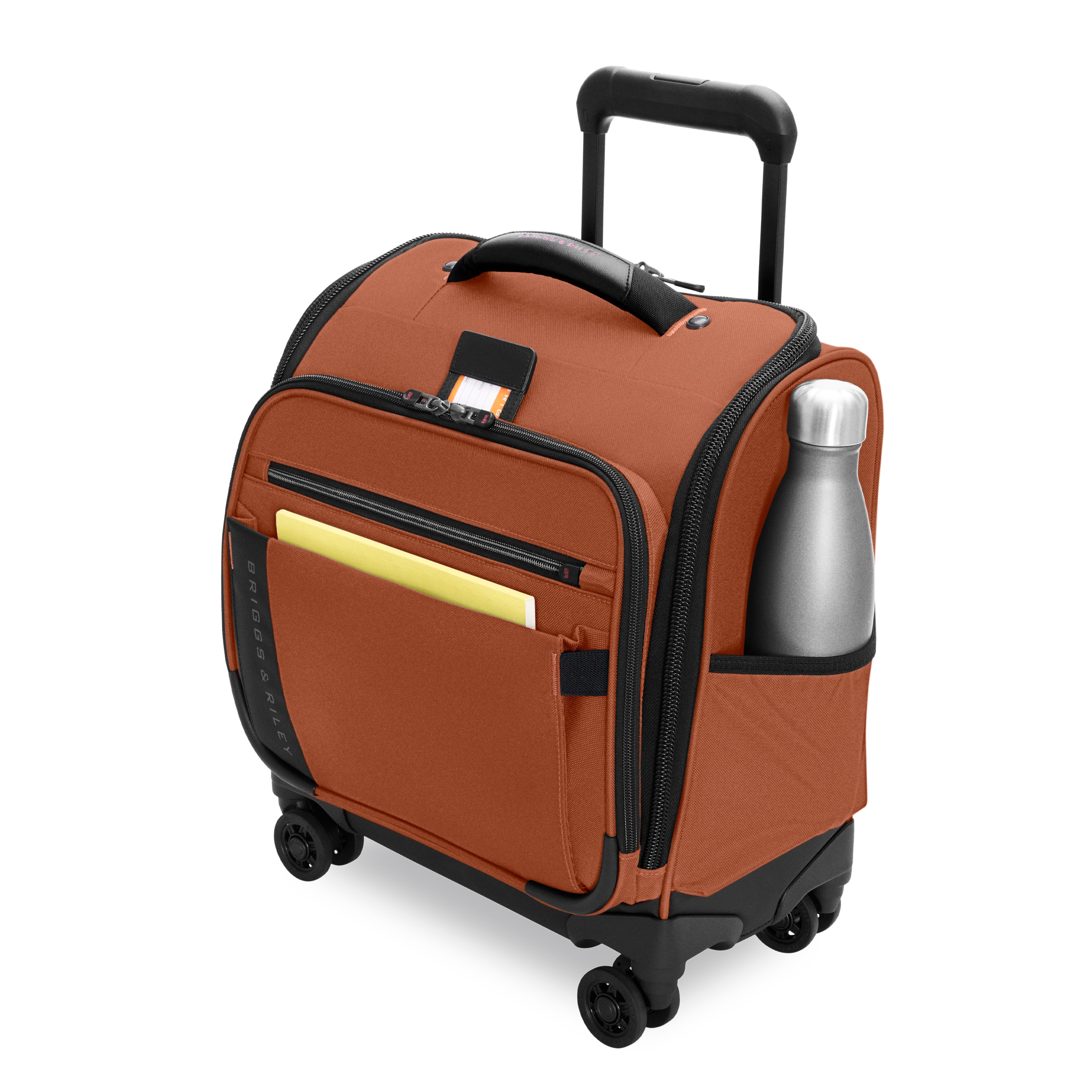 Briggs & Riley ZDX Cabin Spinner in Canyon — angle view 2 # color_Canyon