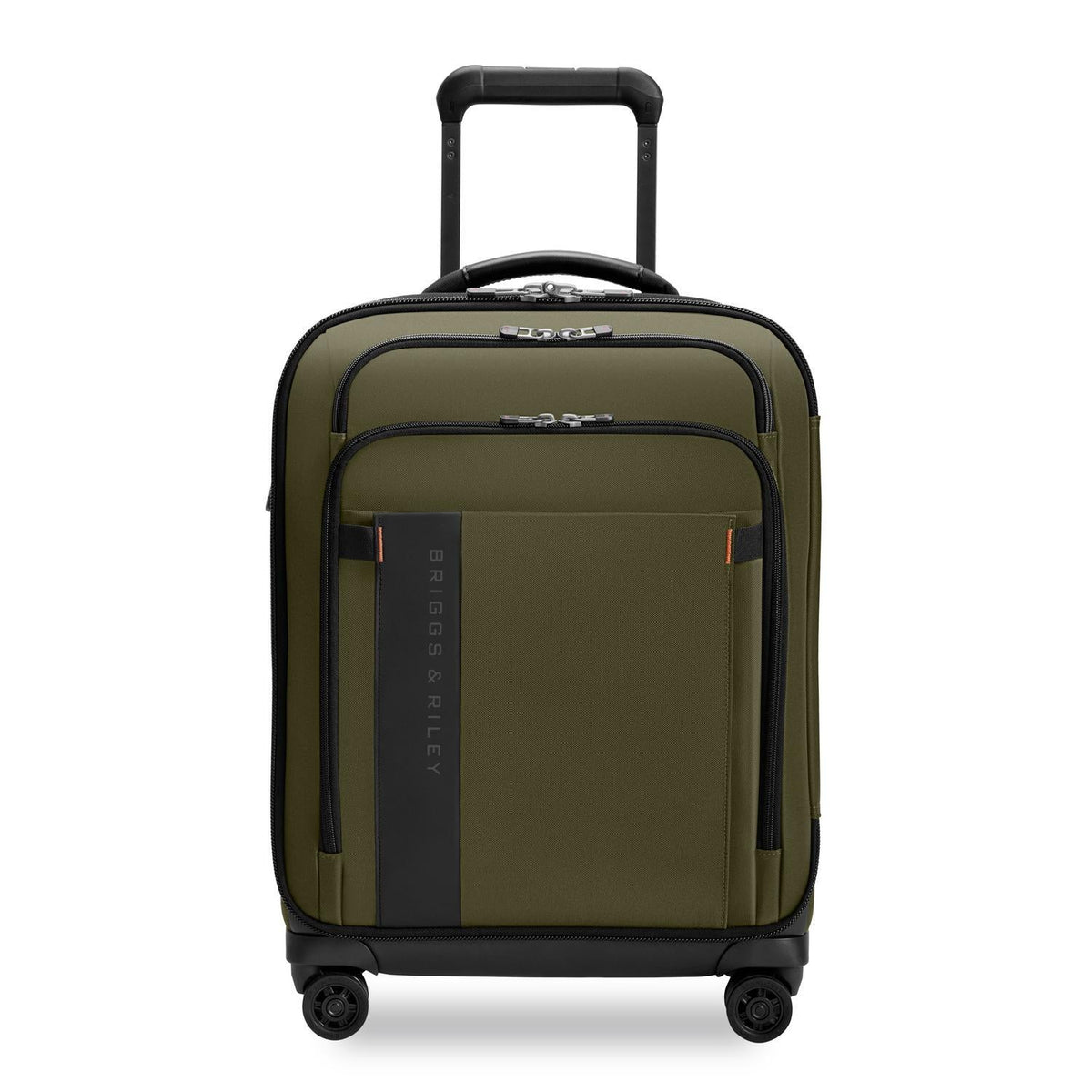 Briggs & Riley ZDX Global 21" Carry-On Expandable Spinner in Hunter — front view