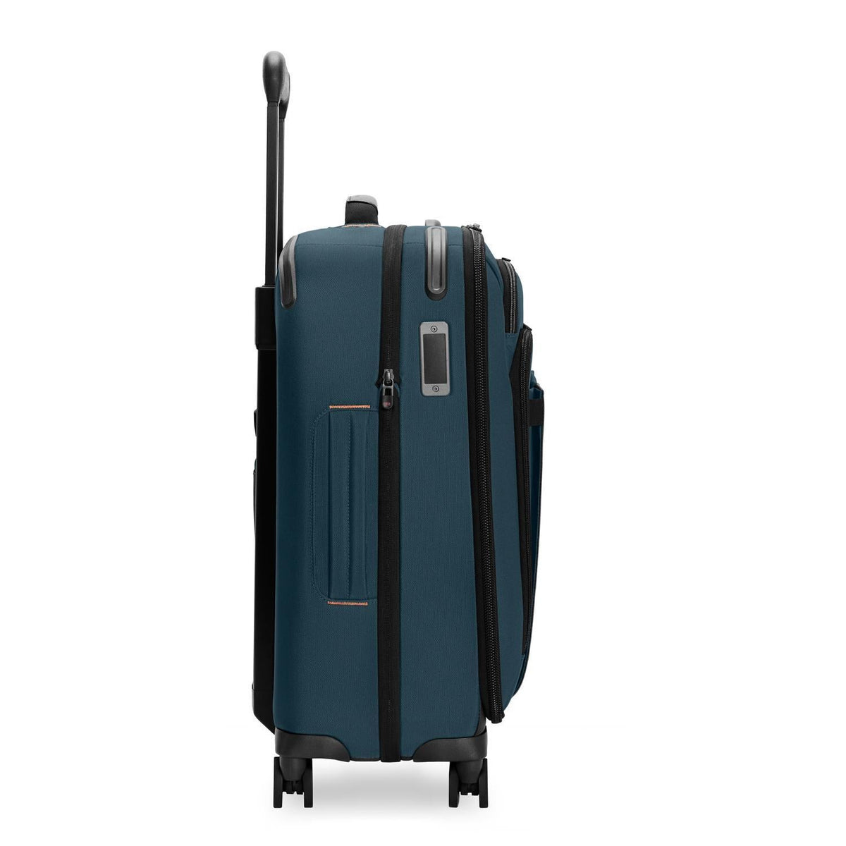 Briggs & Riley ZDX Global 21" Carry-On Expandable Spinner in Ocean — angle view 3