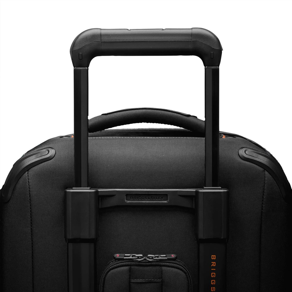 Briggs & Riley ZDX Global 21" Carry-On Expandable Spinner in Black — detail view