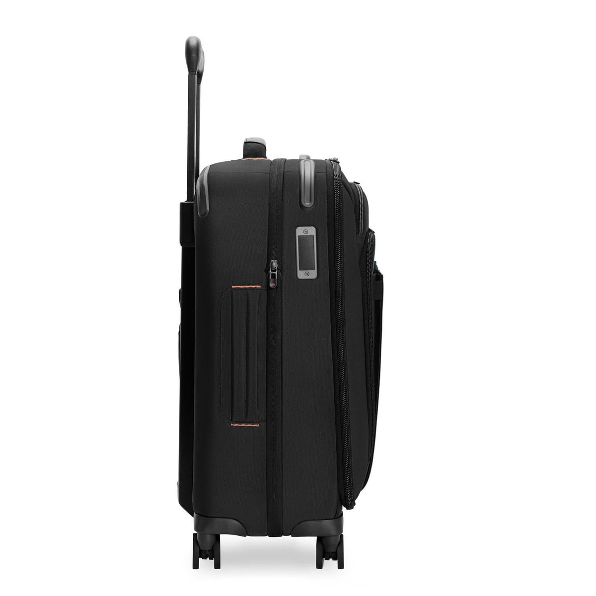 Briggs & Riley ZDX Global 21" Carry-On Expandable Spinner in Black — angle view 3