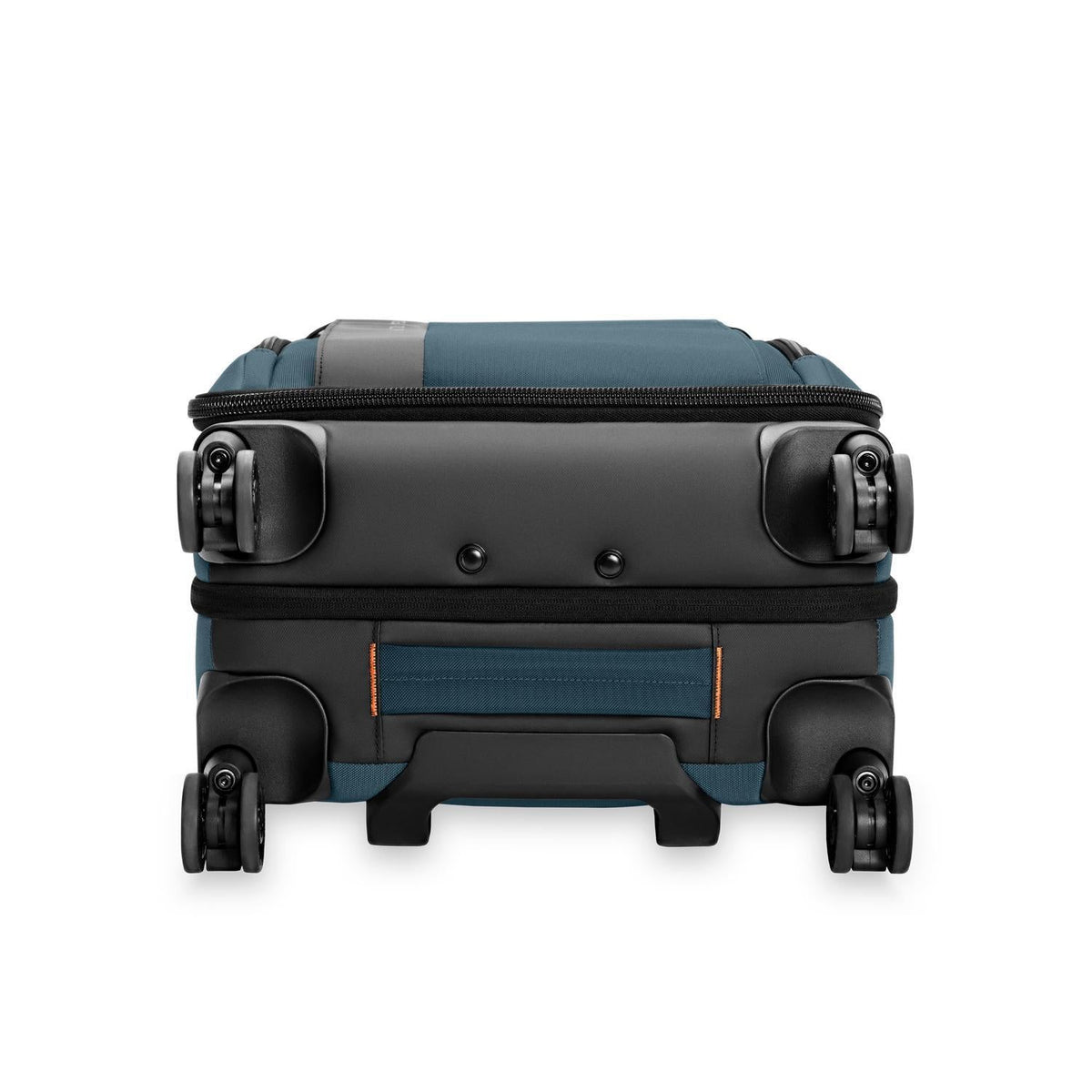 Briggs & Riley ZDX Essential 22" Carry-On Expandable Spinner in Ocean — detail view