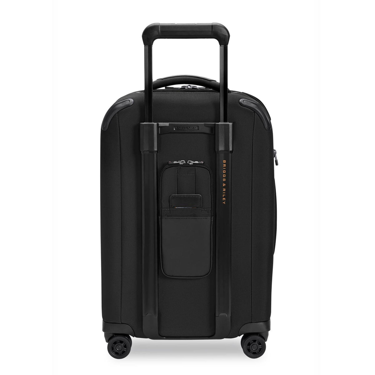 Briggs & Riley ZDX Essential 22" Carry-On Expandable Spinner in Black — back view