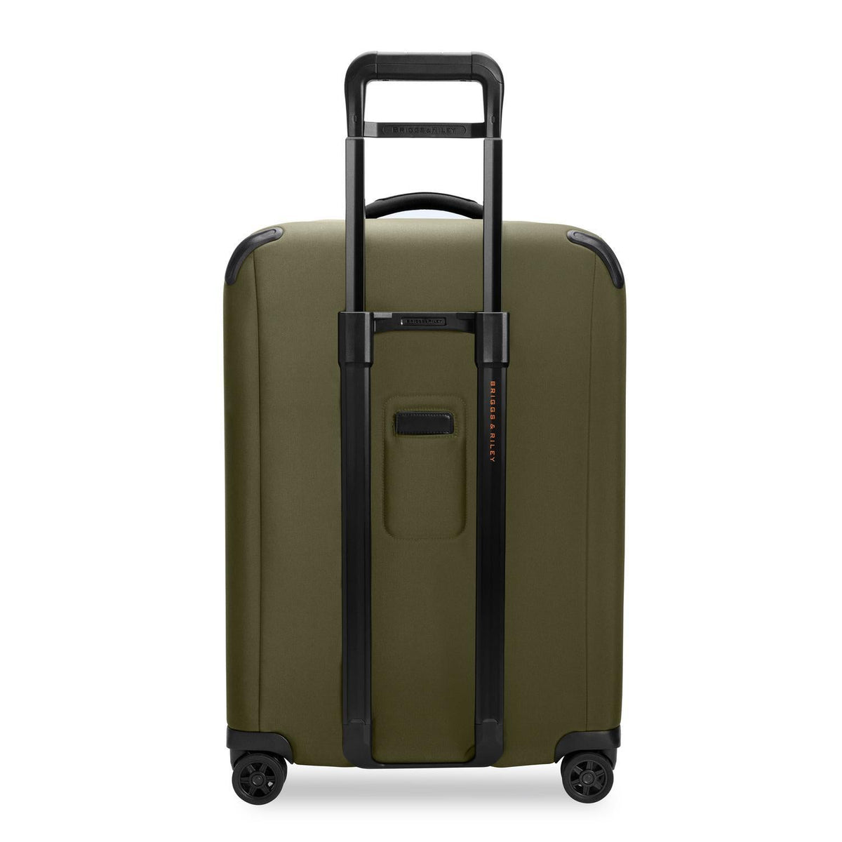Briggs & Riley ZDX Medium Expandable Spinner in Hunter — back view