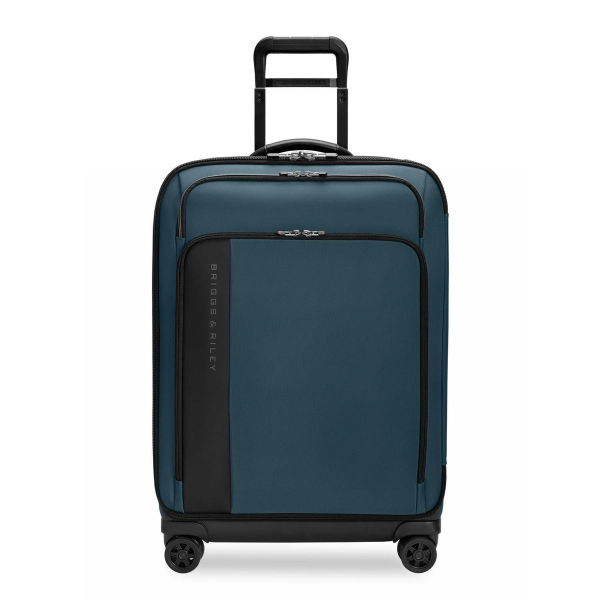 Briggs & Riley ZDX Medium Expandable Spinner in Ocean — front view