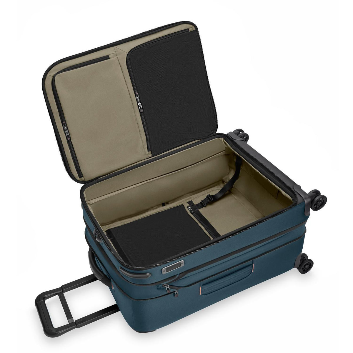 Briggs & Riley ZDX Medium Expandable Spinner in Ocean — interior view 3