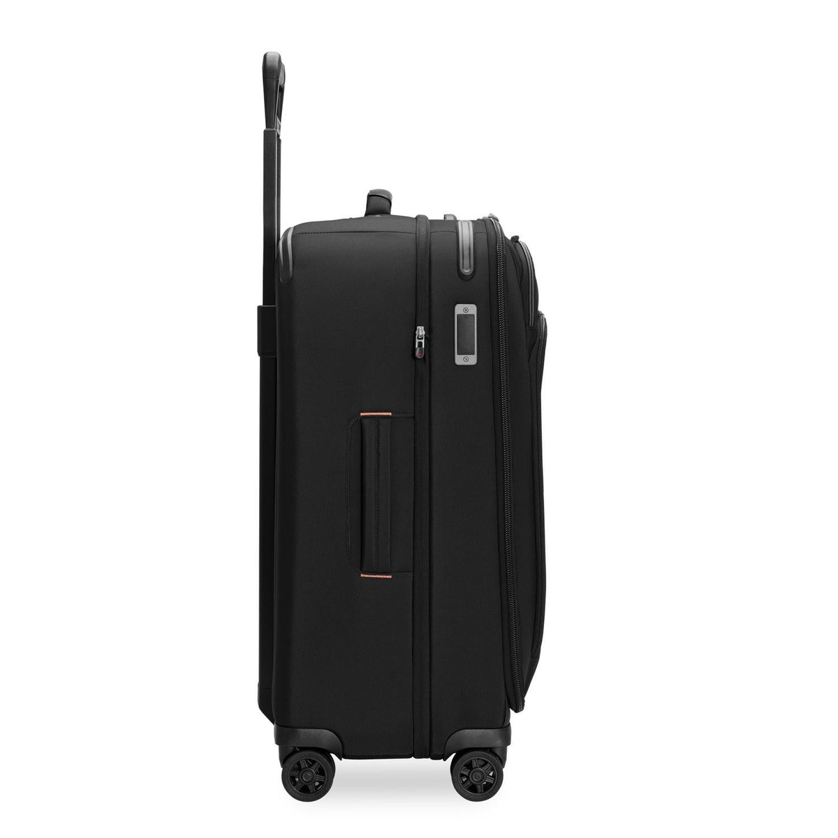 Briggs & Riley ZDX Medium Expandable Spinner in Black — angle view 3