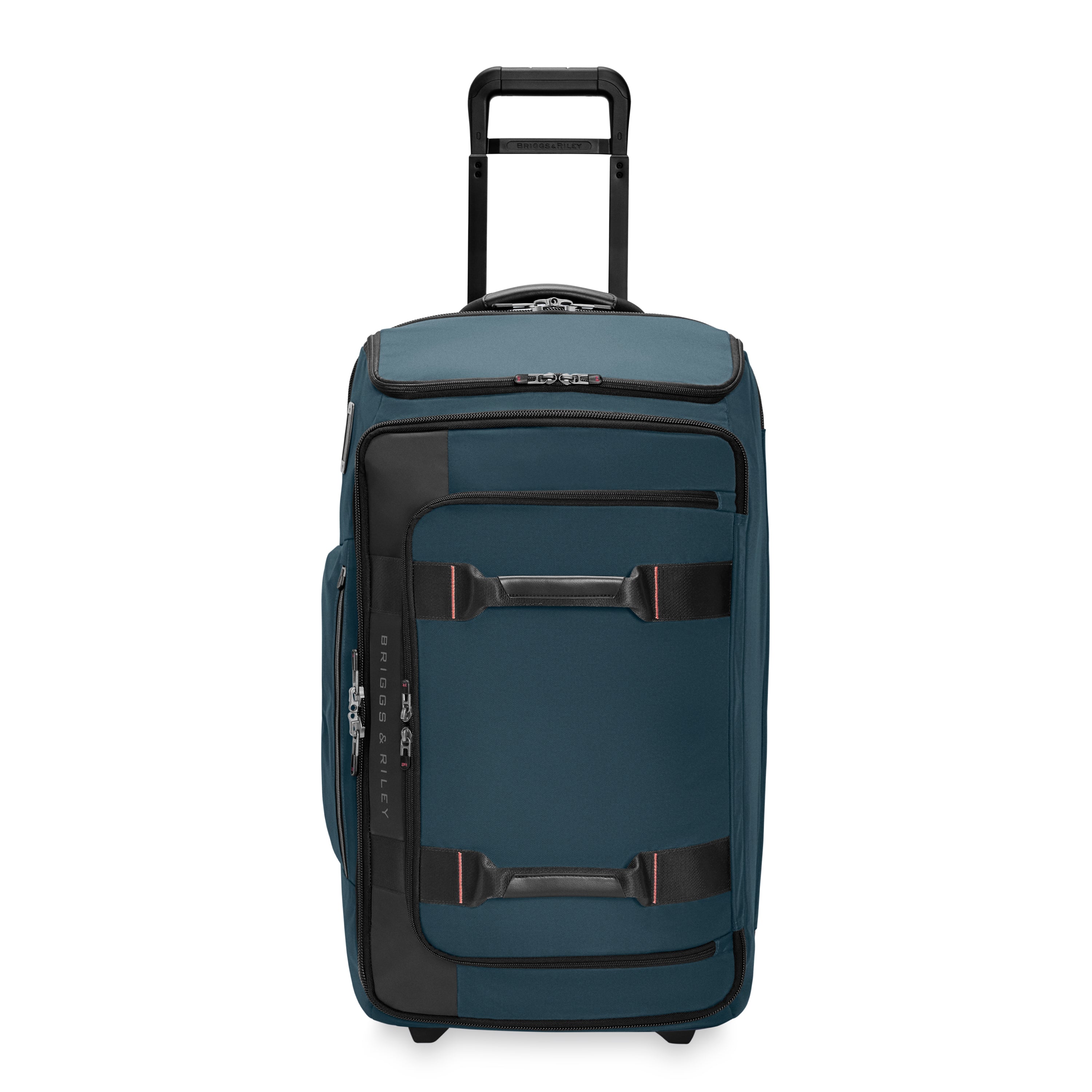 Briggs & Riley ZDX Medium 2-Wheel Duffle in Ocean — front view # color_Ocean