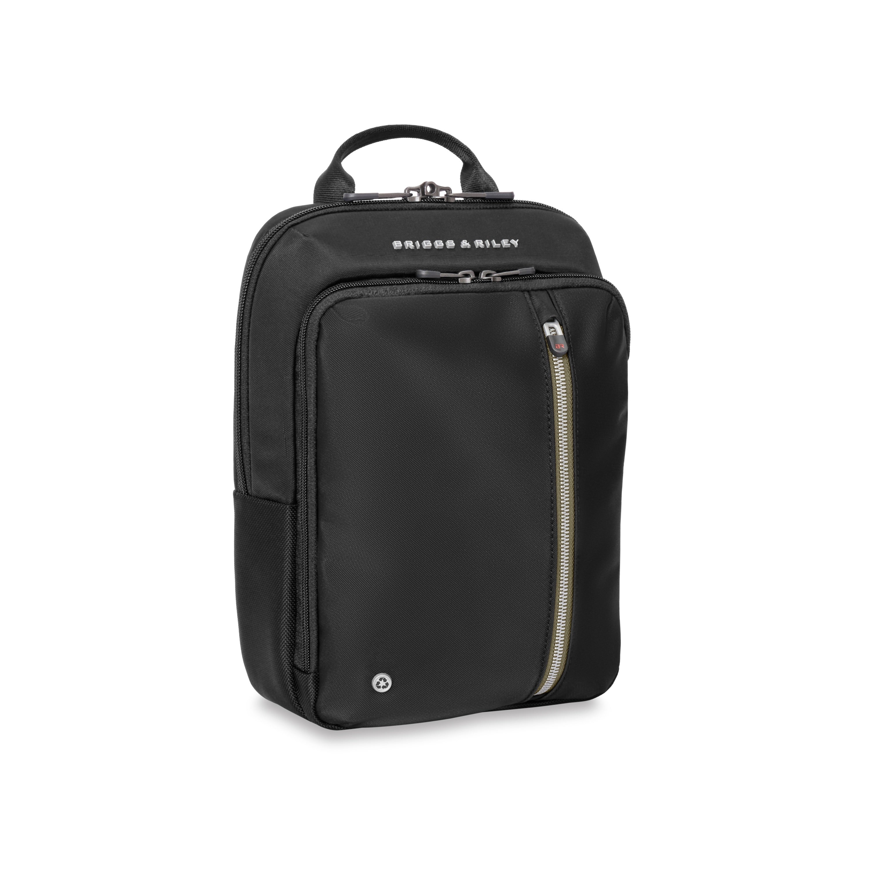 Briggs & Riley HTA Crossbody Bag in Black — back view
