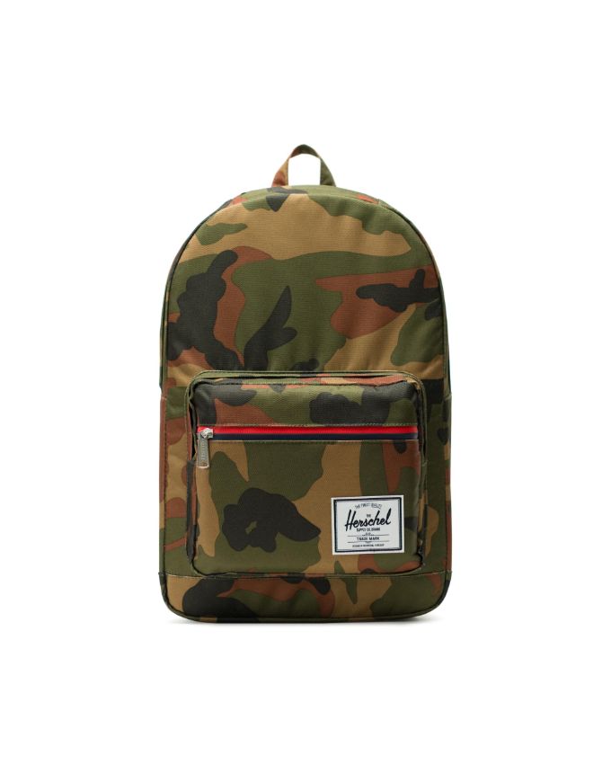 Herschel Supply Co Pop Quiz backpack, Raven crosshatch, 22L, Grey