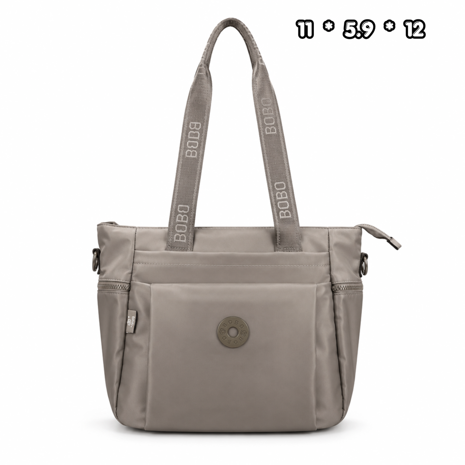 BoBo Tote Bag in Gray - nylon