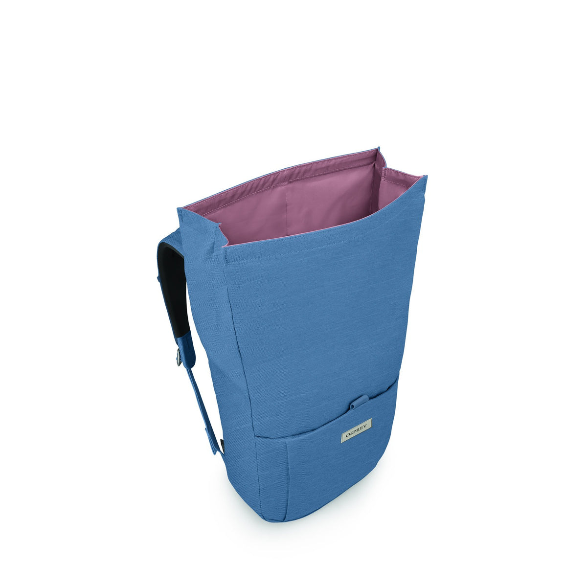 Osprey Arcane Roll Top Backpack 24L in Nirvana Blue Heather — angle view 3