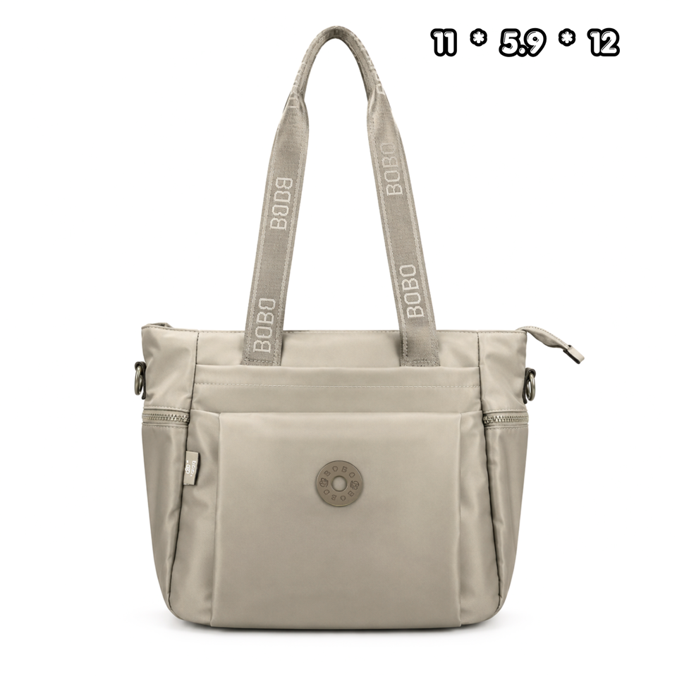BoBo Tote Bag in Light Gray - nylon