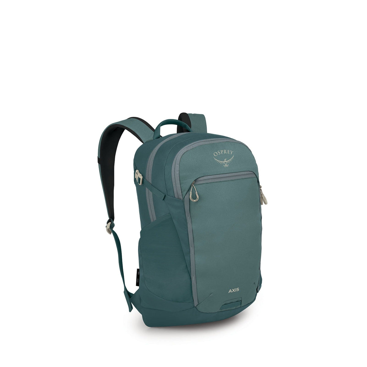 Osprey Axis Backpack 24L in Cascade Blue-Torrent Blue — front view # color_Cascade Blue-Torrent Blue