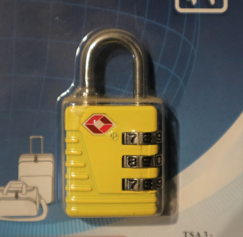 Camel Mountain 523 TSA Approved Lock 3 Dial, view 6