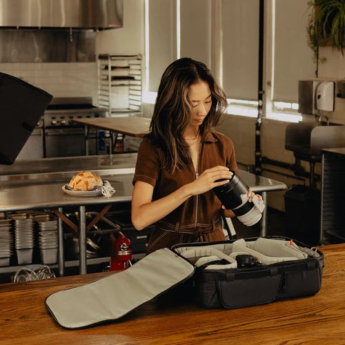 Peak Design Camera Cube Large in Black — lifestyle 4