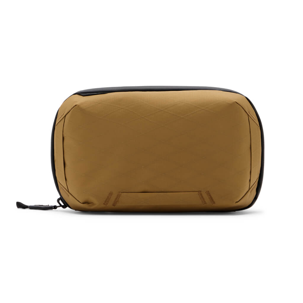 Peak Design Tech Pouch in Coyote — front view # color_Coyote