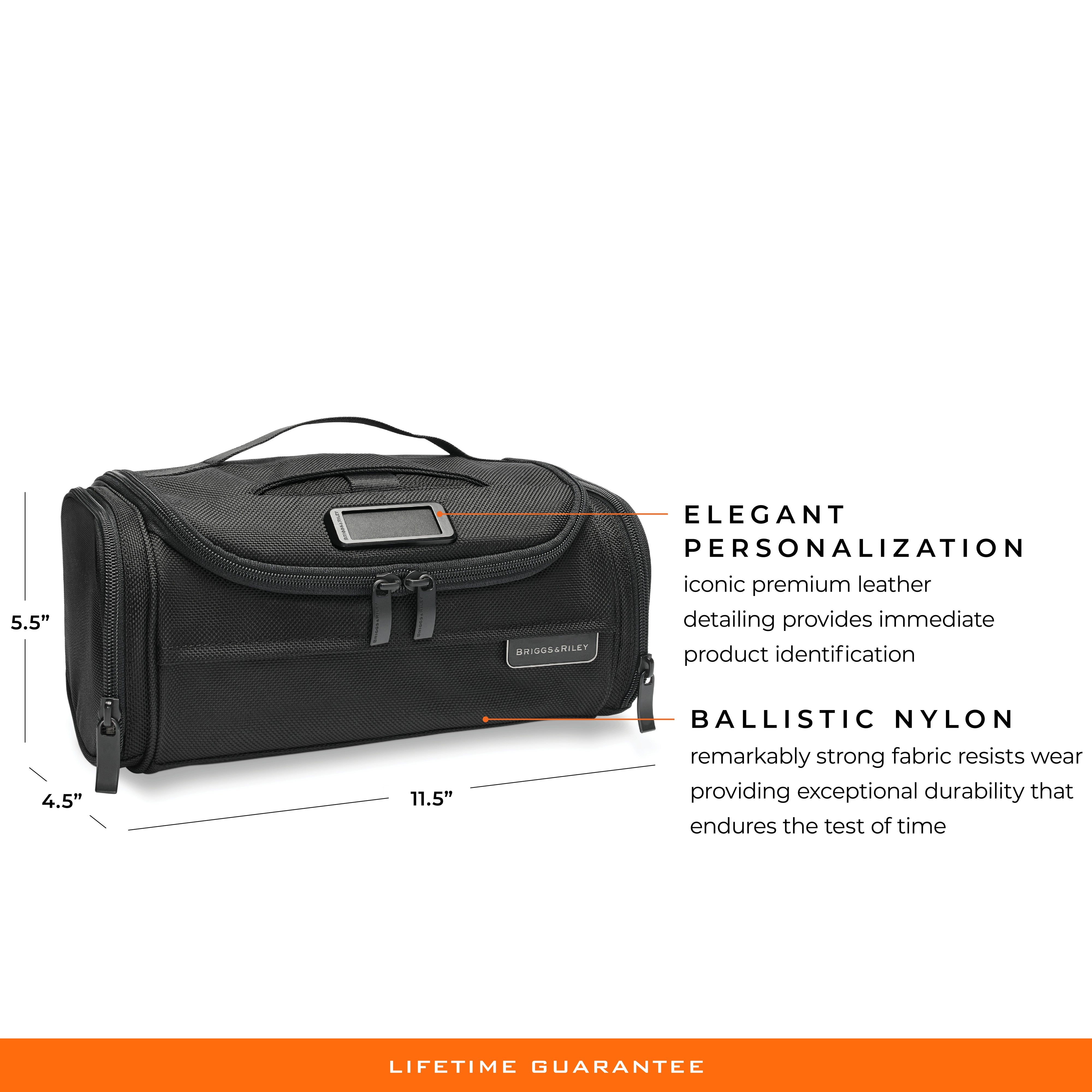 Briggs & Riley Baseline Executive Essentials Kit in Black — detail view 2