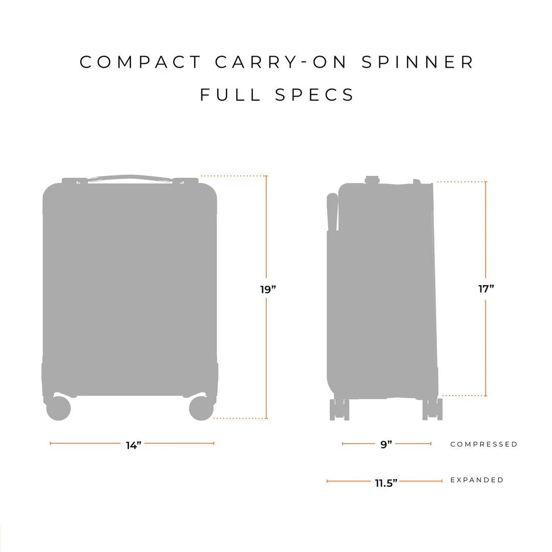 Briggs & Riley Baseline Compact 19" Carry-On Expandable Spinner - Black