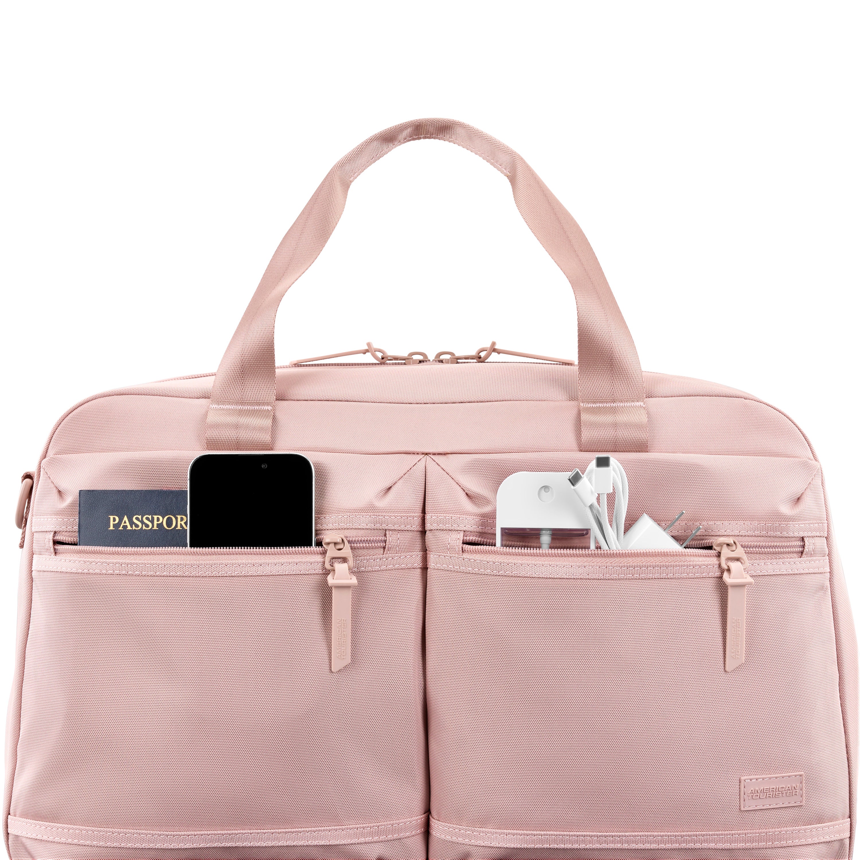 American Tourister Stratum 3.0 Convertible Weekender Bag - Pink Blush