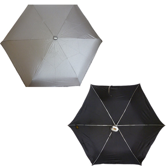Vista 9608 Silver UV Protected Umbrella in Silver — angle view 5