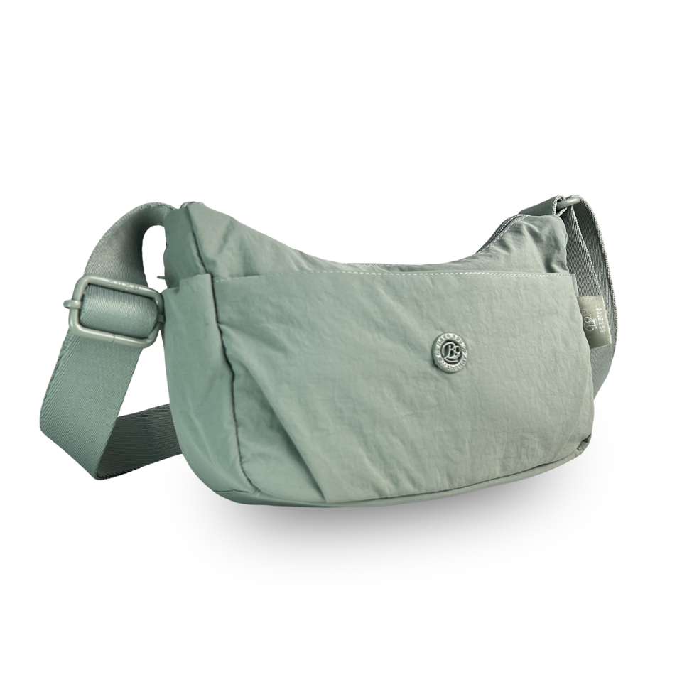 BoBo Crossbody Bag in Avocado Green - nylon