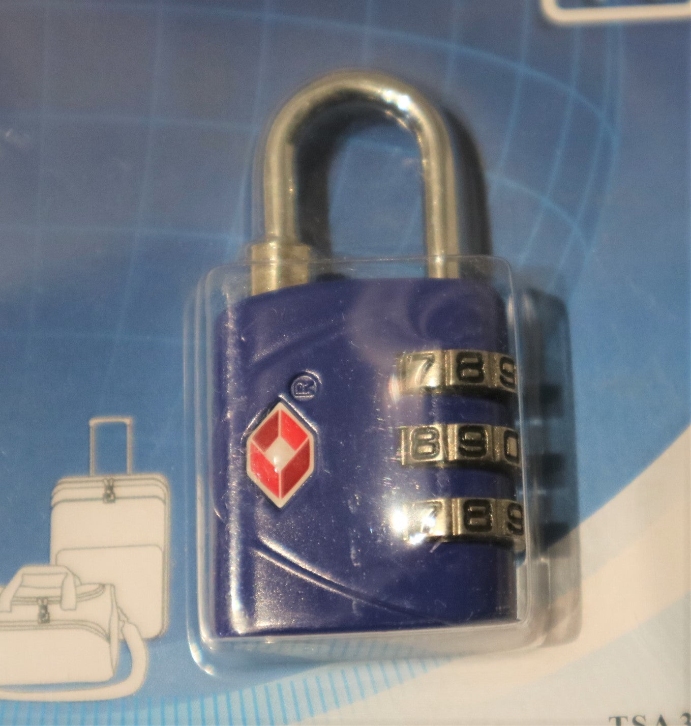 Camel Mountain 533 TSA Approved Lock 3 Dial, view 4