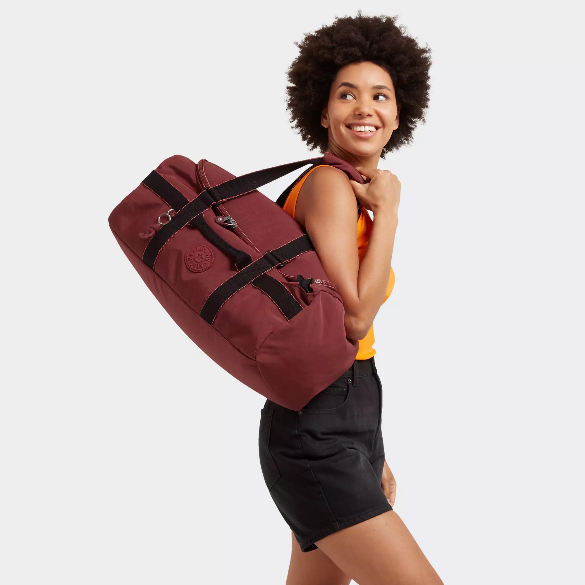 Kipling Jonis Small Laptop Duffle Backpack, view 8