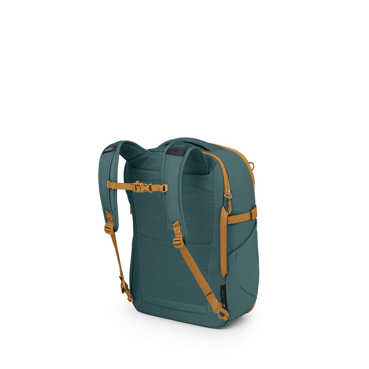 Osprey Daylite Carry-On Travel Pack 35L in Torrent Blue/Barley Brown — angle view