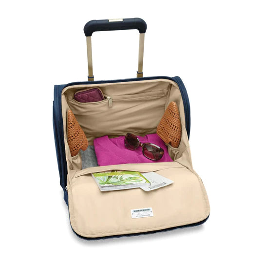 Briggs & Riley Baseline 2-Wheel Cabin Bag - Navy