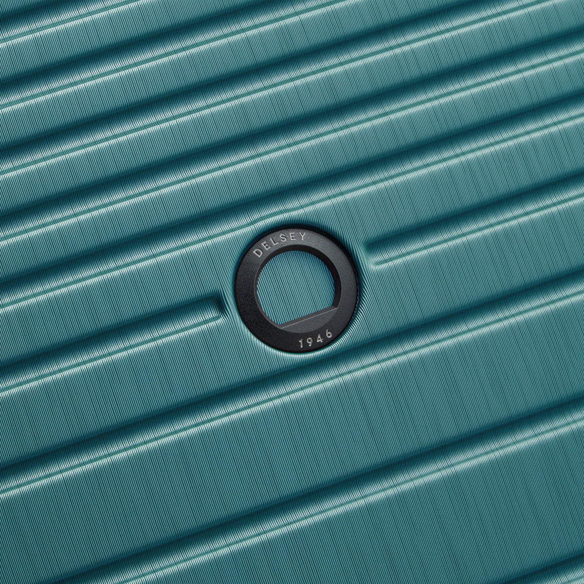 Delsey Cosmique Carry-On Plus Expandable Spinner in Dark Teal — detail view 3