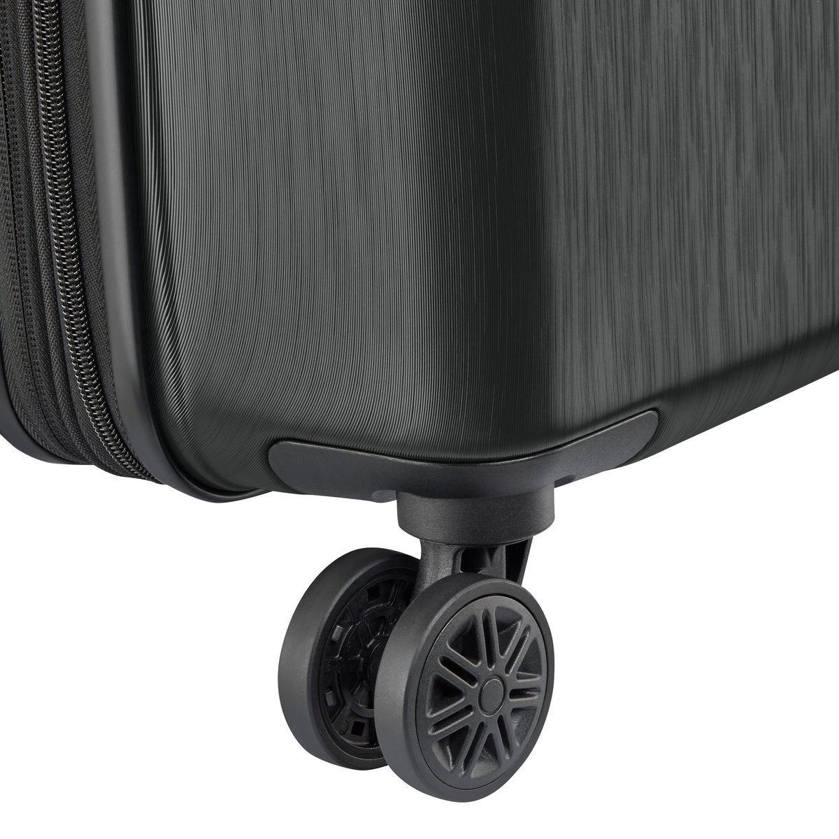 Delsey Cosmique Medium Expandable Spinner in Black — detail view 2