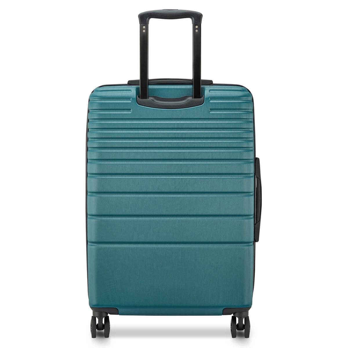 Delsey Cosmique Medium Expandable Spinner in Dark Teal — back view