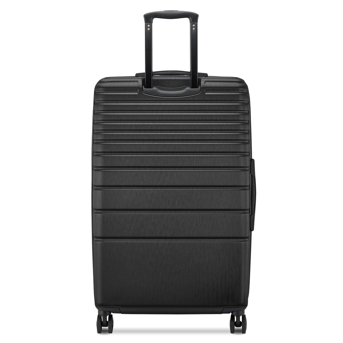 Delsey Cosmique Large Expandable Spinner in Black — back view