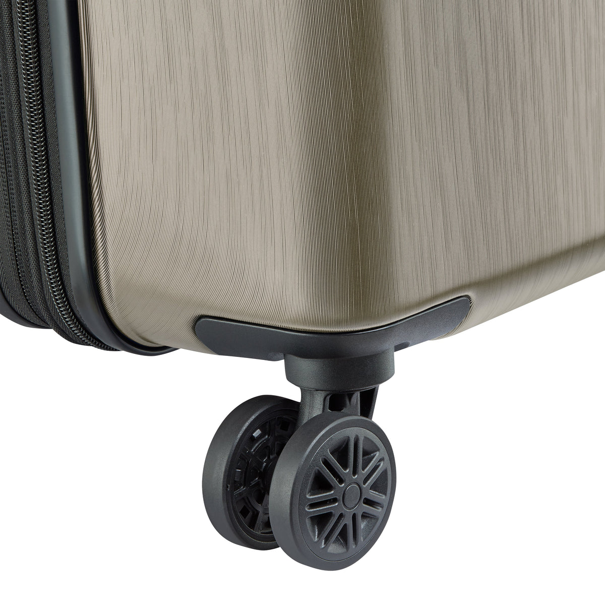 Delsey Cosmique Large Expandable Spinner in Beige — detail view 2
