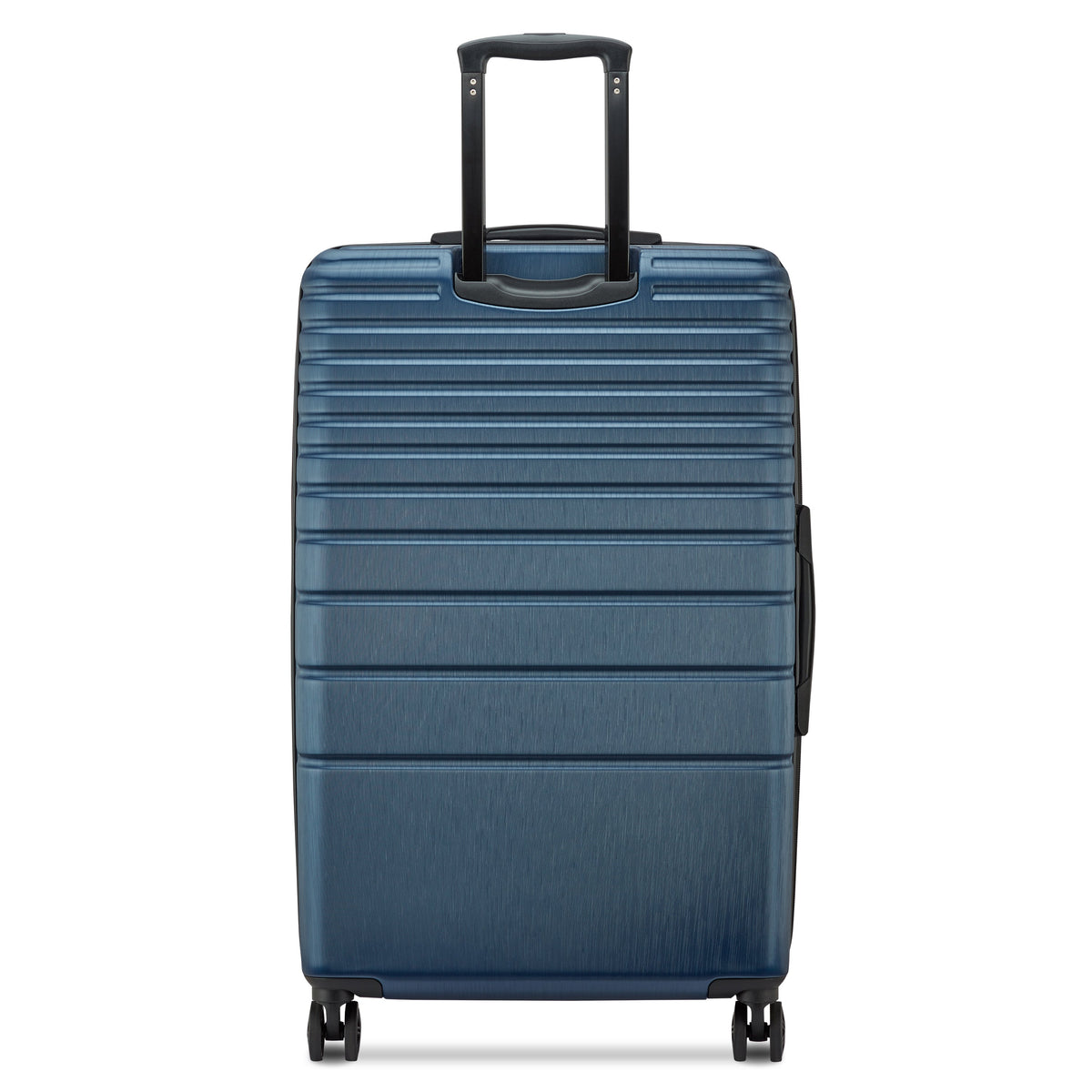 Delsey Cosmique Large Expandable Spinner in Deep Sea Navy — back view