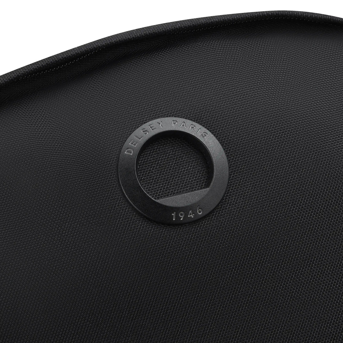 Delsey BTS Dylan Laptop Backpack in Black — detail view # color_Black