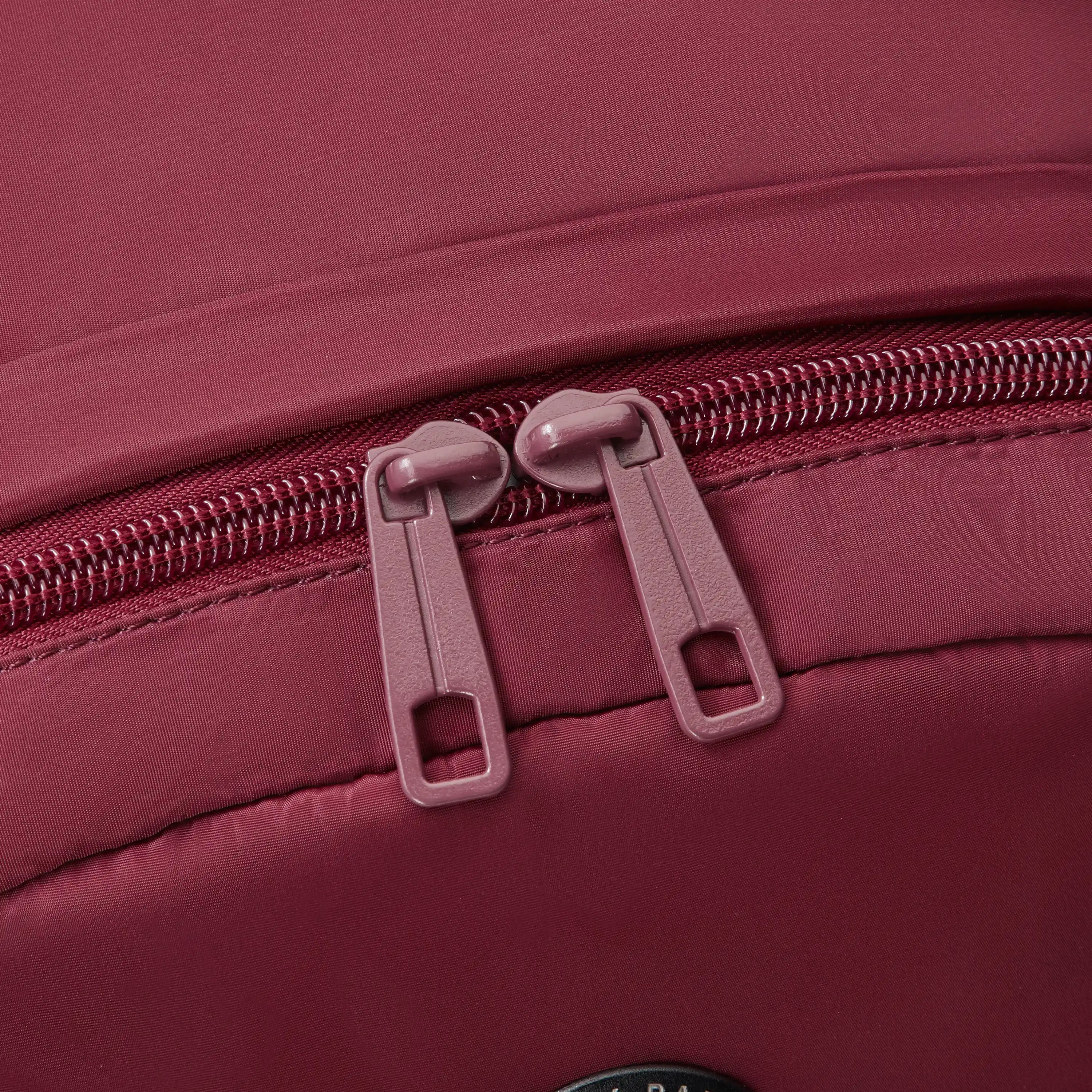Delsey BTS Jenny Laptop Backpack in Red — detail view 2 # color_Red