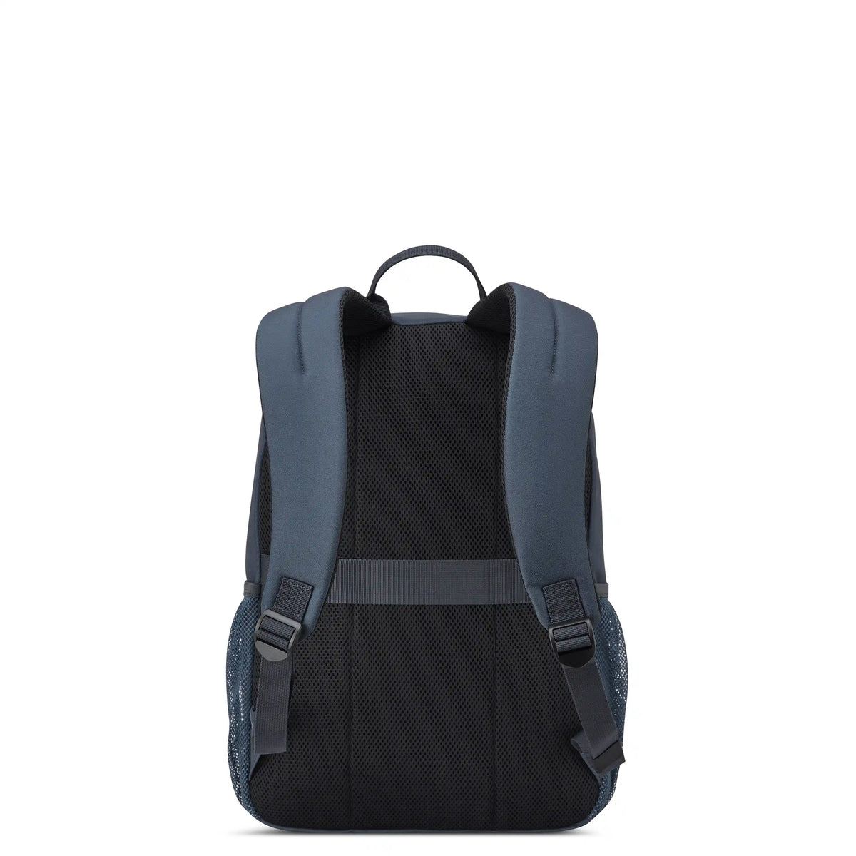 Delsey BTS Reset Laptop Backpack in Navy — back view # color_Navy