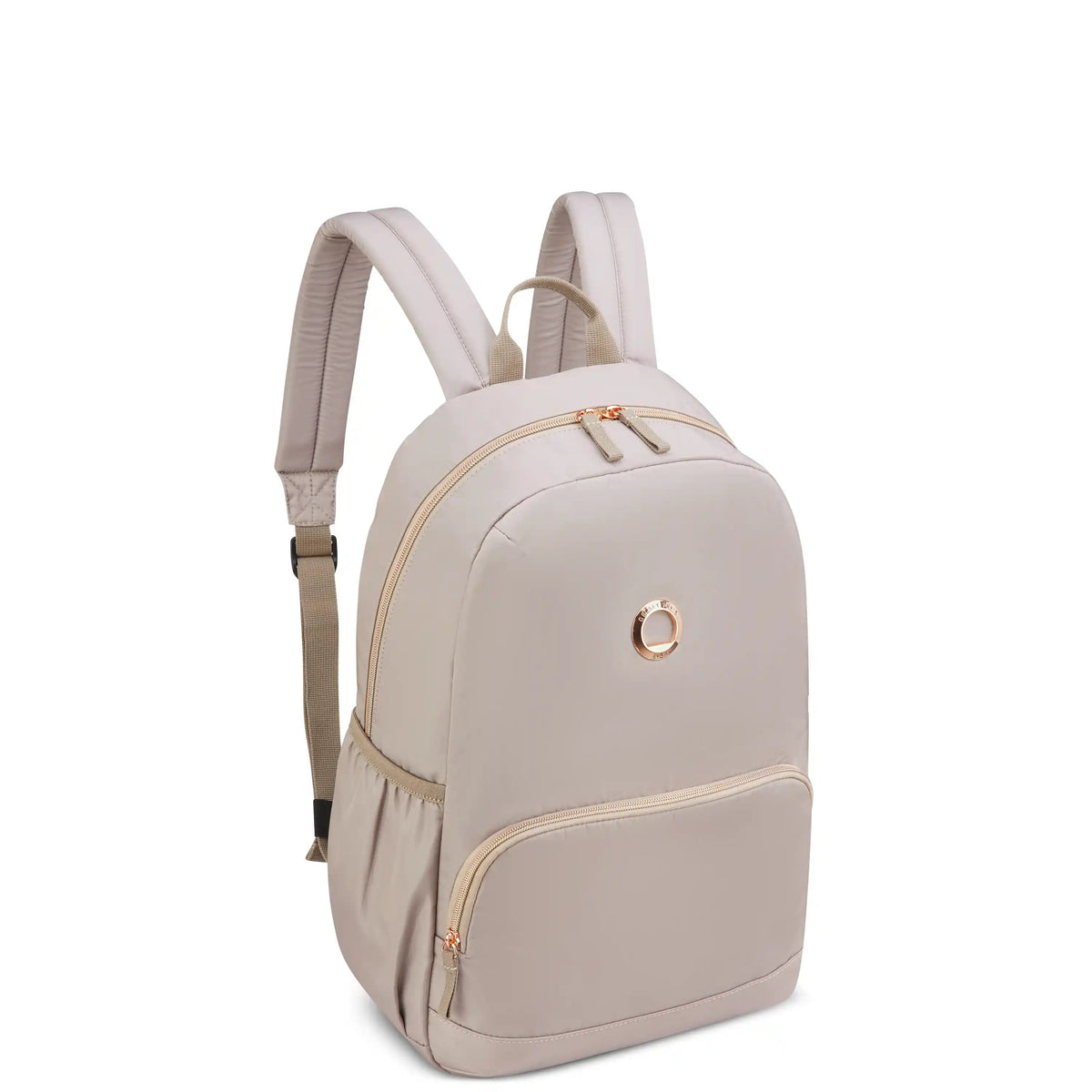 Delsey BTS Sunny Laptop Backpack in Beige — angle view 2 # color_Beige