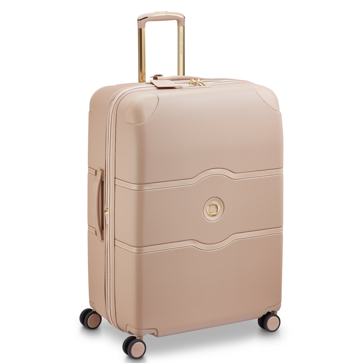 Delsey Chatelet Air 2.0 Large Spinner in Limited Edition Beige Rose — front view